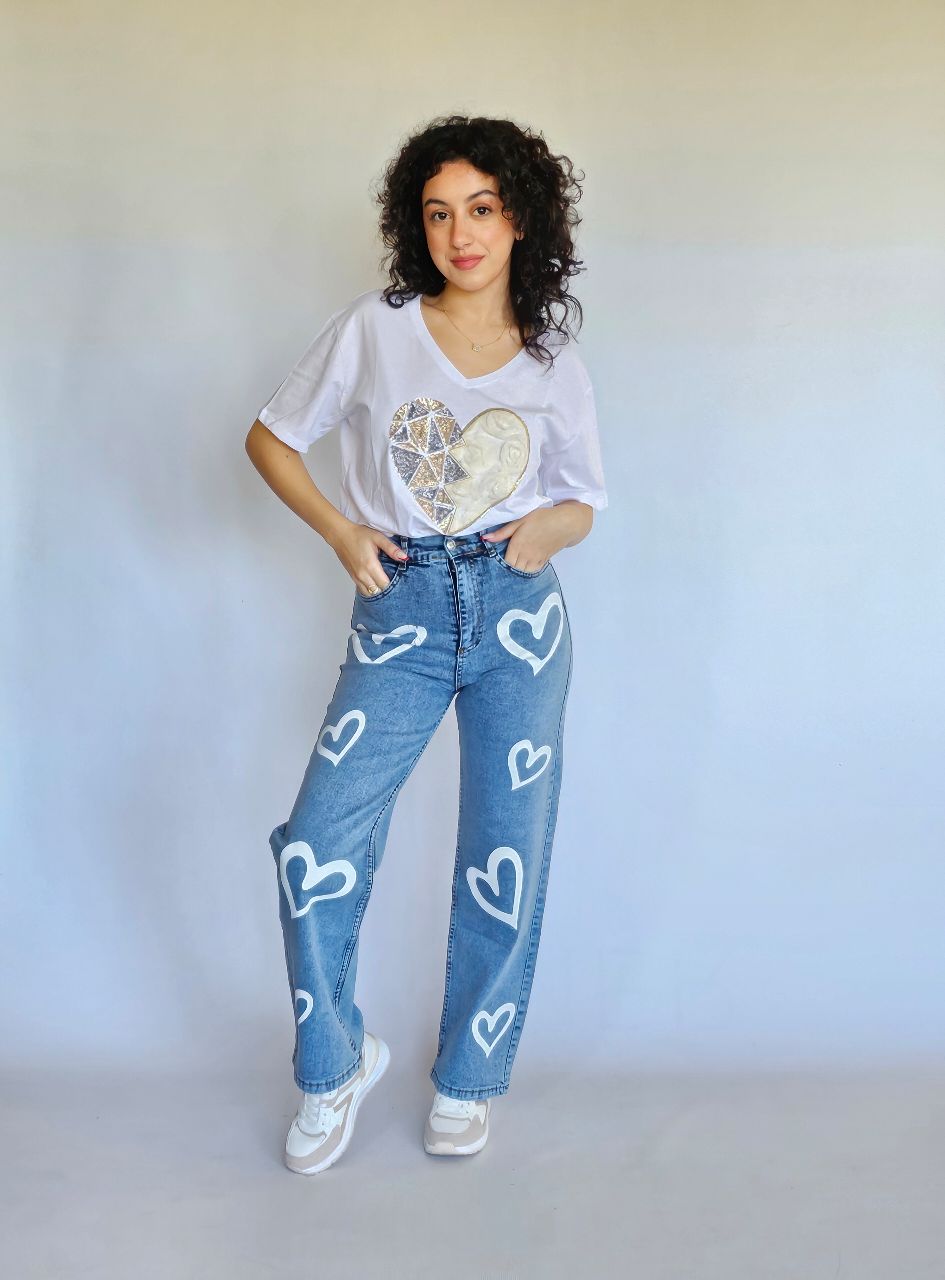 White Hearts Jeansindex
